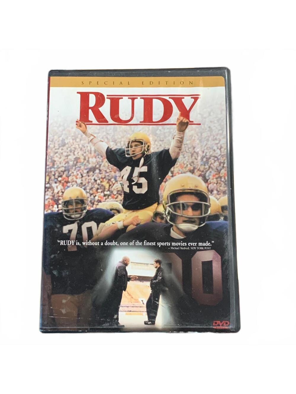 Rudy (DVD) Special Edition Widescreen Sports Drama Movie Sean Astin